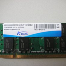 威剛DDR2 800 2G 筆記型記憶體 雙面顆粒 [原廠終身保固，盒裝，已拆開 ] 歷史價格詳細信息