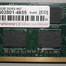 記憶體 RAM DDR2-667 2G 二手良品 筆記型 歷史價格詳細信息