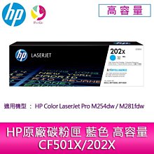 HP 202X CF501X 藍色 原廠碳粉匣 歷史價格詳細信息