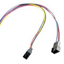 主板4針PWM風扇集線器FANHUB一拖五溫控分線器機箱3pin風扇延長線 歷史價格詳細信息