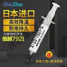 日本信越硅脂7921CPU導熱膏7868臺式電腦顯卡筆記本硅膠散熱膏 歷史價格詳細信息