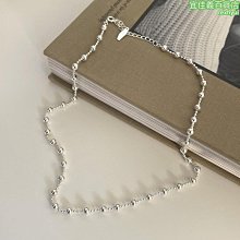 範智喬法式風飾品925純銀圓珠金色佛珠手鍊小眾極簡約INS手飾 歷史價格詳細信息