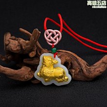 3D和田玉足金項墜送禮 金鑲玉吊墜3D和田玉鑲嵌足金小觀音佛掛件 歷史價格詳細信息