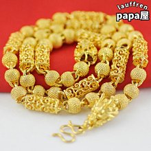 越南沙金項鍊 霸氣大金粗鏈子男 土豪金鍊條 仿真金項鍊 鍍金項鍊 龍骨鏈/米字鏈/麻花鏈/雙扣鏈 久不掉色 網紅大金鍊子 歷史價格詳細信息