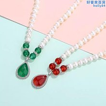 天然淡水珍珠項鍊媽媽款金鑲玉笑佛吊墜送婆婆長輩中年人母親節禮 歷史價格詳細信息