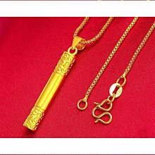 越南沙金吊墜非久不掉色項鏈女2023年新品古法黃銅鍍金飾結婚飾品 歷史價格詳細信息