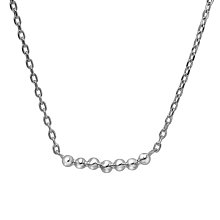 S925銀法式不規則珍珠雙層項鏈時尚百搭鎖骨鏈高級氣質情人節禮物 歷史價格詳細信息