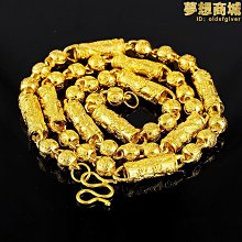 越南沙金項鍊男士仿真24k鍍黃金大鏈子不掉色霸氣飾品假金首飾潮 沙金 首飾 飾品-陽光小屋 歷史價格詳細信息