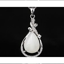 [斯頓]和田玉四葉草耳墜s925銀鎏金白玉心形轉運草耳環時尚氣質玉耳飾 歷史價格詳細信息