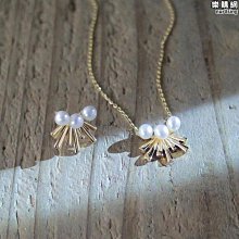 925銀淡水珍珠項鍊法式時尚小眾設計感吊墜中古輕奢風首飾 歷史價格詳細信息