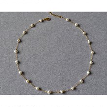 鄧威法式雅清冷淡水不規則巴洛克珍珠黃銅鍍金通勤疊戴時尚百搭項鍊 價格比較,價格查詢,歷史價格詳細信息