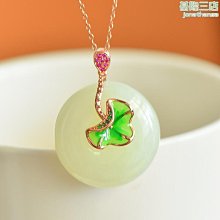 吊墜扣掛件扣銀扣玉扣頭中號平安扣配件墜子扣S925銀鍍18K金銀飾-佳藝居 歷史價格詳細信息