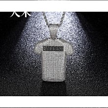 薩達天米 銅微鑲吊墜 嘻哈時尚鑲鑽ins鋯石潮牌男麻花鏈項鍊 價格比較,價格查詢,歷史價格詳細信息