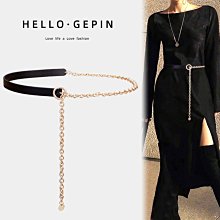 腰帶女配連衣裙子收腰真皮裝飾西裝時尚百搭松緊腰封外搭毛衣大衣大衣腰帶-促銷 歷史價格詳細信息