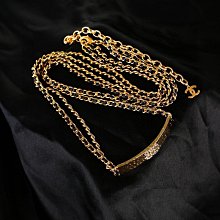 新上架熱銷CHA 香 純手工編織金屬字母珍珠腰鏈 腰帶 大牌同款包包首飾鞋 歷史價格詳細信息