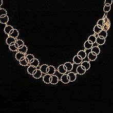 新上架熱銷CHA 香 純手工編織金屬字母珍珠腰鏈 腰帶 大牌同款包包首飾鞋 歷史價格詳細信息