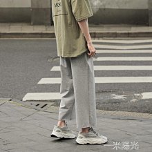 衛褲男士韓版潮流九分運動黑色寬松褲子百搭束腳休閑長褲男秋冬季 歷史價格詳細信息