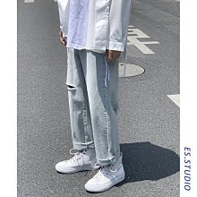 牛仔破褲男生個性乞丐破褲 夏季男士破洞牛仔褲男韓版潮流緊身窄管刮爛 九分褲子 刷破牛仔褲 丹寧牛仔褲 歷史價格詳細信息