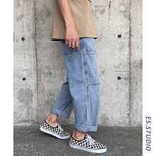 潮牌牛仔褲男夏季薄款寬松彈力五分短褲男士潮流松緊腰條紋休閑褲現貨速發 歷史價格詳細信息