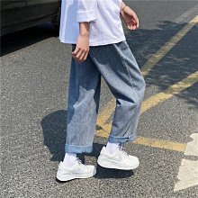 下殺-正韓潮流垂感直筒牛仔褲潮新牌ins復古寬松老爹褲男新品長褲2020年新款 歷史價格詳細信息