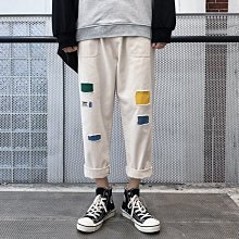 正韓休閒褲 混紡感後鬆緊修身九分褲 4色 (A78) YUPPIE 預購商品 0103 歷史價格詳細信息