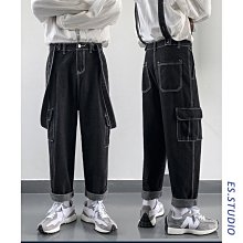 日系牛仔背帶褲短褲女夏季2024新款寬鬆顯瘦無袖連體闊腿褲熱褲薄 歷史價格詳細信息