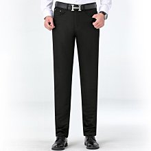 秋冬男式中腰牛仔褲寬松直筒男褲彈力商務休閑中年牛仔長褲子 Y69532 歷史價格詳細信息