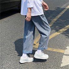 現貨男生春秋季直筒寬腿微喇叭褲牛仔褲闊腿大腳腿粗寬鬆休閒牛仔褲 歷史價格詳細信息