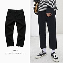 現貨 直筒牛仔長褲.寬褲管.藍色牛仔褲.簡約酷炫長褲.潮牌.耐磨薄褲.藍色.二手 歷史價格詳細信息