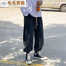 黑色工裝褲子男春季新痞帥潮牌傘兵褲美式寬松直筒休閑長褲 歷史價格詳細信息