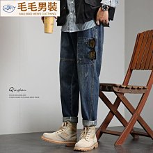 工裝褲男秋季日系復古寬鬆直筒褲子潮流潮牌百搭闊腿學生休閒長褲 歷史價格詳細信息