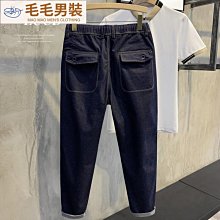 男童牛仔褲春秋款3秋季新款寶寶兒童休閒褲男孩長褲外穿洋氣潮-毛毛男裝 歷史價格詳細信息