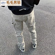 長褲 牛仔褲工裝褲 男休閒長褲 縮口褲束口褲 韓版百搭大碼牛仔褲 秋冬工裝牛仔褲 男潮牌休閒束腳褲 寬鬆潮流長褲-22號穿搭 歷史價格詳細信息