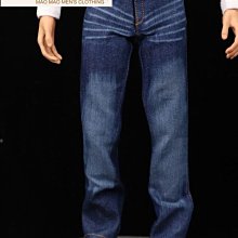 【修身中直筒/超大彈力】中高腰直筒牛仔褲 深藍色;藍色;淺藍色 28~41吋 免費修改褲長 歷史價格詳細信息