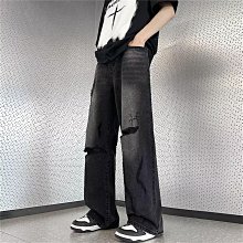 寬鬆直筒工裝復古牛仔褲 美式設計高級感多口袋 牛仔褲女夏薄2024 歷史價格詳細信息