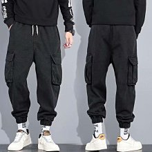 【潮派衣櫥】男士牛仔褲 多口袋牛仔褲 寬鬆加肥加大碼長褲子 男潮流嘻哈大碼街舞滑板褲 歷史價格詳細信息