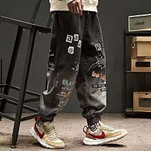 5xl 100公斤可選 街頭嘻哈牛仔褲男 破洞寬鬆褲 大碼乞丐褲 加大尺碼九分褲 潮流束腳哈倫褲 歷史價格詳細信息