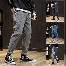 牛仔褲子男士春季韓版寬鬆直筒青年港風ins個性帥氣休閒闊腿長褲 歷史價格詳細信息