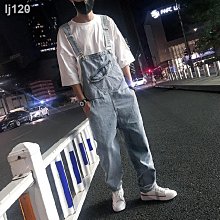 男裝男士牛仔背帶褲吊帶褲男牛仔褲新款褲子連體褲子男款-毛毛男裝 歷史價格詳細信息