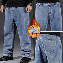 30-48碼 135公斤可選 專櫃大碼牛仔褲男 寬鬆牛仔褲 加肥加大彈力老爹褲 肥佬直筒休閒長褲 潮流 歷史價格詳細信息
