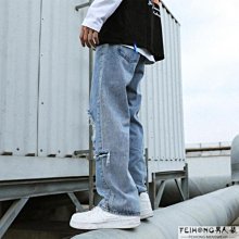 淺色牛仔褲男寬鬆直筒闊腿長褲潮牌男士休閒百搭冬季加絨褲子男款 歷史價格詳細信息