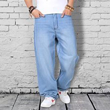 大尺碼 秋冬季肥佬牛仔褲男寬松大碼嘻哈潮牌男生褲子胖子休閑束腳九分褲長褲大碼韓版運動褲-22號穿搭 歷史價格詳細信息