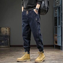 美式復古牛仔褲男士春秋寬鬆直筒潮流百搭夏季薄款男生百搭長褲子 歷史價格詳細信息