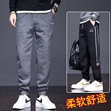 【潮派衣櫥】牛仔褲男秋季新潮牌寬鬆九分束腳秋冬哈倫休閒褲子春秋 歷史價格詳細信息