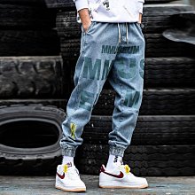 褲子男潮牌寬鬆束腳休閒褲春秋薄款日系復古純棉大口袋機能工裝褲 歷史價格詳細信息