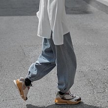 【潮派衣櫥】夏秋潮流網紅新漸變休閒九分牛仔褲男韓版緊身哈倫束腳青年長褲 歷史價格詳細信息