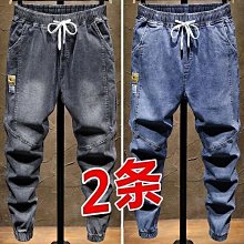 工裝牛仔褲男士冬季寬鬆加肥加大潮胖大尺碼秋季秋冬款加絨休閒褲子 歷史價格詳細信息