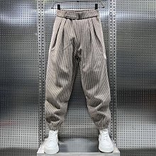 魔術貼束腳衛褲男秋冬季加絨加厚寬松秋季休閑褲子灰色運動褲長褲 歷史價格詳細信息