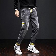 【潮派衣櫥】男士牛仔褲 多口袋牛仔褲 寬鬆加肥加大碼長褲子 男潮流嘻哈大碼街舞滑板褲 歷史價格詳細信息