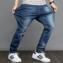 可穿至150kg 大碼長褲 大碼休閒褲 大碼寬鬆褲 大碼牛仔褲 秋冬款牛仔褲男超高彈力修身小腳胖子加肥加大碼加絨 歷史價格詳細信息